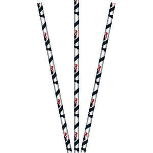 Houston Texans Paper Straws, 24 ct by Creative Converting
