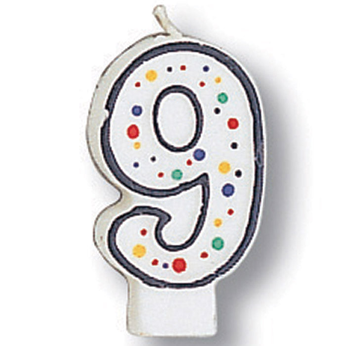 Polka Dot #9 Candle by Creative Converting