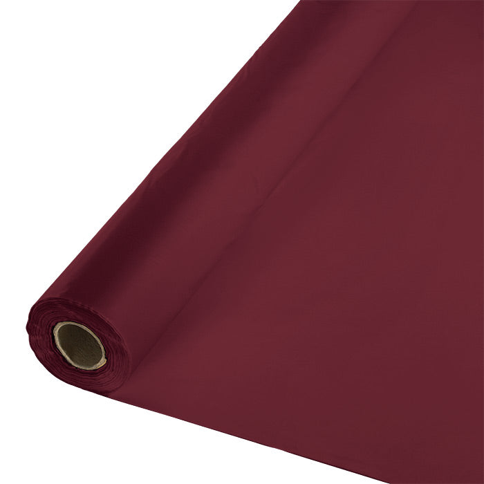 Burgundy Banquet Roll 40" X 100' by Creative Converting