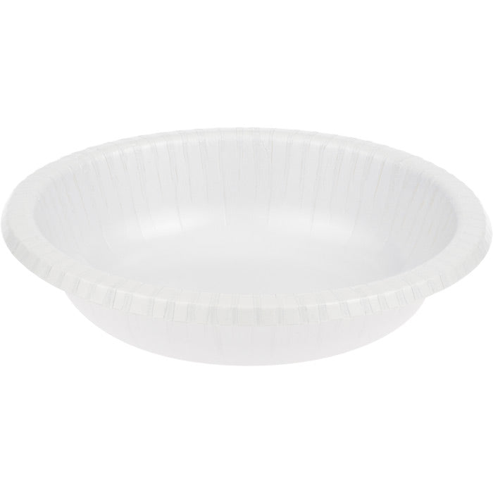 White Paper Bowls 20 Oz., 20 ct