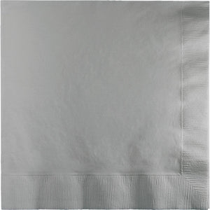Shimmering Silver Luncheon Napkin 2Ply, 50 ct by Creative Converting