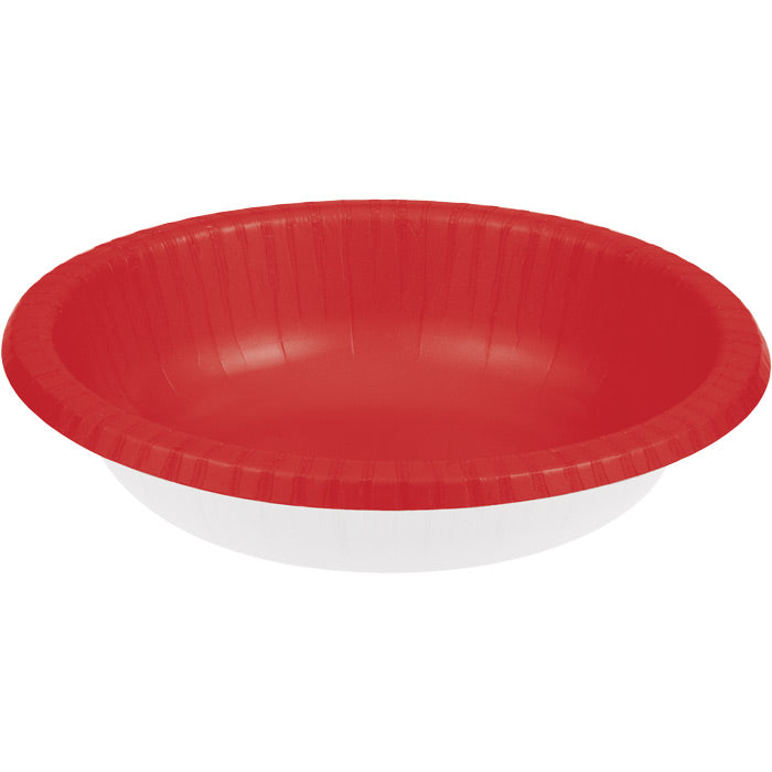 Classic Red Paper Bowls 20 Oz., 20 ct