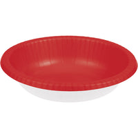 Classic Red Paper Bowls 20 Oz., 20 ct