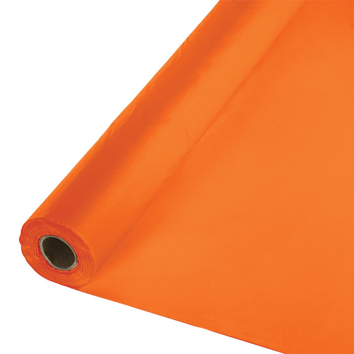 Sunkissed Orange Banquet Roll 40" X 100ft by Creative Converting