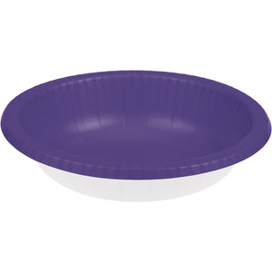 Purple Paper Bowls 20 Oz., 20 ct by Creative Converting