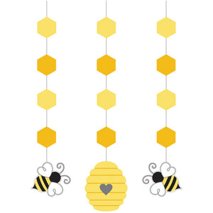 Bumblebee Baby Hanging Cutouts, 3 ct by Creative Converting