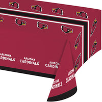Arizona Cardinals Plastic Table Cover, 54