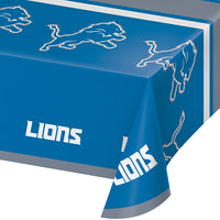 Detroit Lions Plastic Table Cover, 54