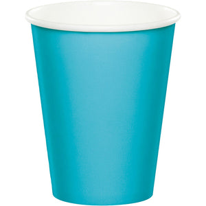 Bermuda Blue Hot/Cold Paper Cups 9 Oz., 24 ct by Creative Converting