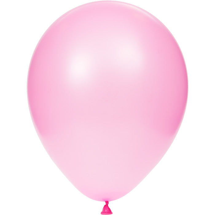 Latex Balloons 12" Candy Pink, 15 ct by Creative Converting