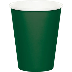 Hunter Green Hot/Cold Paper Cups 9 Oz., 24 ct by Creative Converting