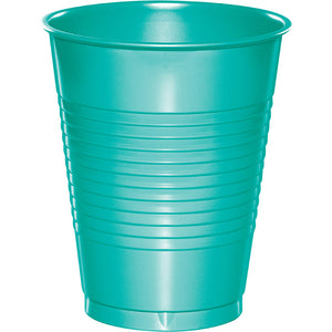 Teal Lagoon Plastic Cups, 20 ct by Creative Converting