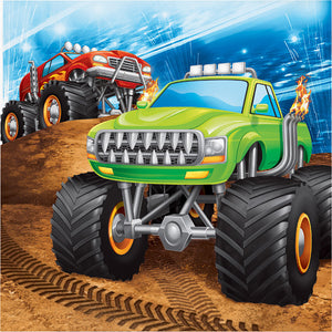 Monster Truck Rally Napkins, 16 ct by Creative Converting