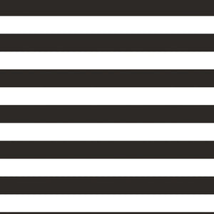 Black And White Stripe Photo Booth Backdrop by Creative Converting