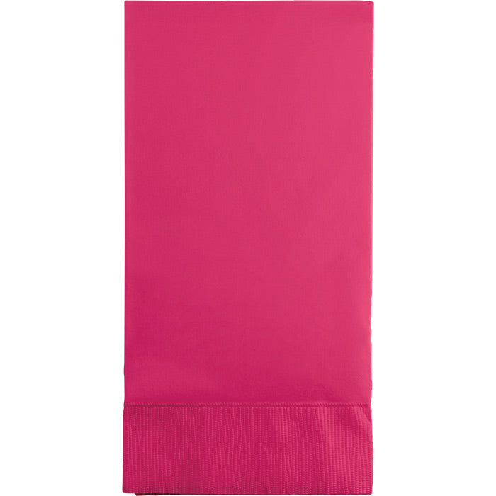 Hot Magenta Guest Towel, 3 Ply, 16 ct by Creative Converting