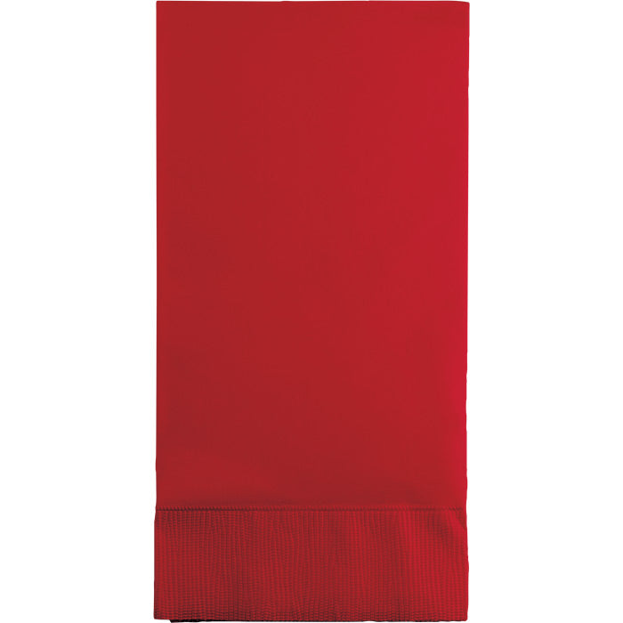 Classic Red Guest Towel, 3 Ply, 16 ct by Creative Converting