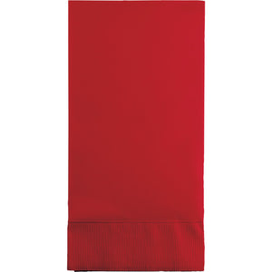 Classic Red Guest Towel, 3 Ply, 16 ct by Creative Converting