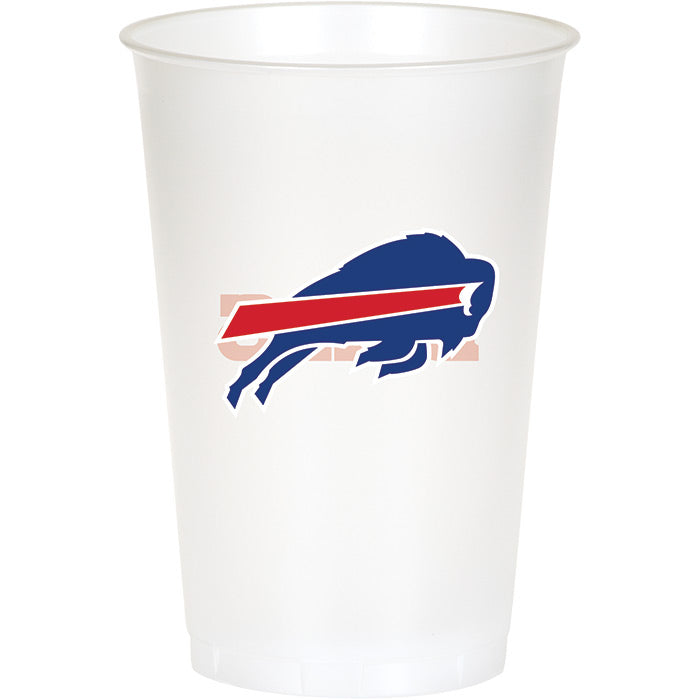 Buffalo Bills Plastic Cup, 20Oz, 8 ct