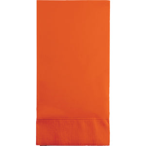 Sunkissed Orange Guest Towel, 3 Ply, 16 ct by Creative Converting