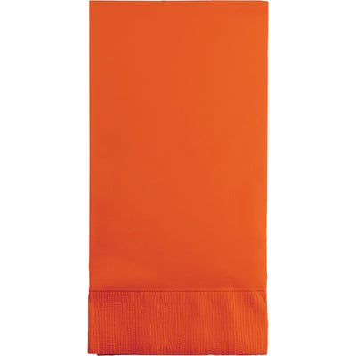 Sunkissed Orange Guest Towel, 3 Ply (16/Pkg)
