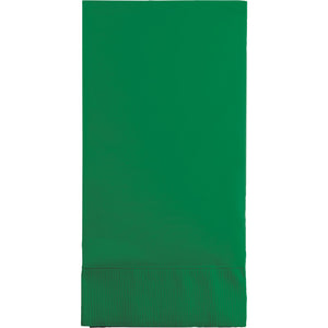 Emerald Green Guest Towel, 3 Ply, 16 ct by Creative Converting