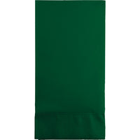 Hunter Green Guest Towel, 3 Ply (16/Pkg)