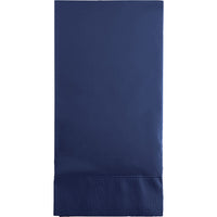 Navy Guest Towel, 3 Ply (16/Pkg)