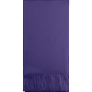 Purple Guest Towel, 3 Ply, 16 ct by Creative Converting