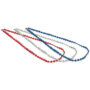 Patriotic Letter Necklace, Usa 33", 3 ct by Creative Converting