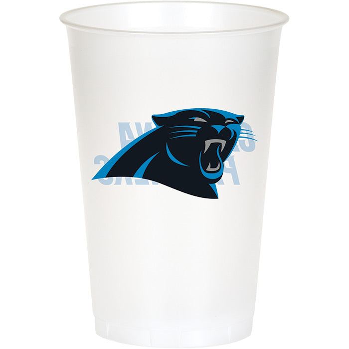 Carolina Panthers Plastic Cup, 20Oz, 8 ct