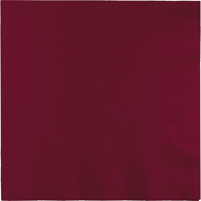Burgundy Luncheon Napkin 3Ply, 50 ct by Creative Converting