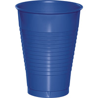 Cobalt Blue 12 Oz Plastic Cups, 20 ct by Creative Converting