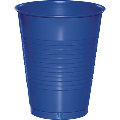 Cobalt Blue Plastic Cups, 20 ct by Creative Converting