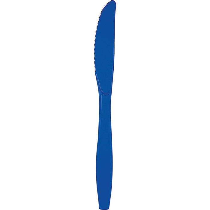 Cobalt Blue Plastic Knives, 50 ct by Creative Converting