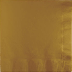 Glittering Gold Luncheon Napkin 3Ply, 50 ct by Creative Converting