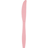 Classic Pink Plastic Knives, 24 ct by Creative Converting