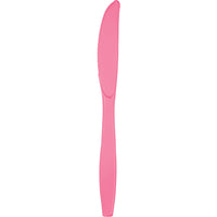 Candy Pink Plastic Knives, 24 ct by Creative Converting