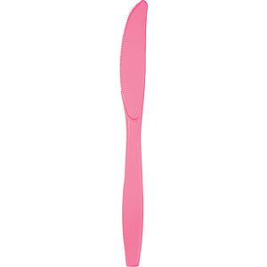 Candy Pink Plastic Knives, 50 ct by Creative Converting