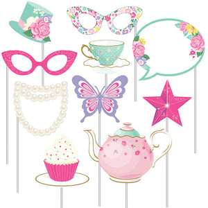 Floral Tea Party Photo Props, 10 ct by Creative Converting