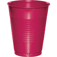Hot Magenta Pink Plastic Cups, 20 ct by Creative Converting