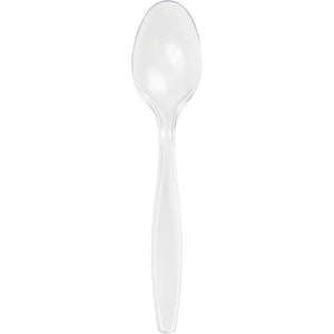 Clear Plastic Spoons, 50 ct by Creative Converting