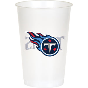 Tennessee Titans Plastic Cup, 20Oz, 8 ct by Creative Converting