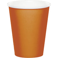 Pumpkin Spice Hot/Cold Paper Paper Cups 9 Oz., 24 ct by Creative Converting