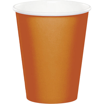 Pumpkin Spice Hot/Cold Paper Paper Cups 9 Oz., 24 ct by Creative Converting