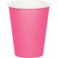 Candy Pink Hot/Cold Paper Cups 9 Oz., 24 ct by Creative Converting