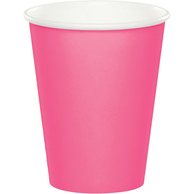 Candy Pink Hot/Cold Paper Cups 9 Oz., 24 ct by Creative Converting