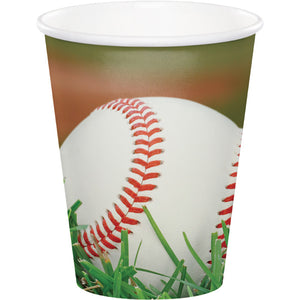 Sports Fanatic Baseball Hot/Cold Paper Paper Cups 9 Oz., 8 ct by Creative Converting