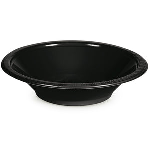 Black 12 Oz Plastic Bowls, 20 ct by Creative Converting