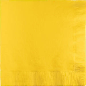School Bus Yellow Luncheon Napkin 3Ply, 50 ct by Creative Converting