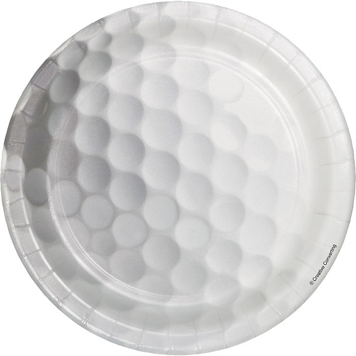 Golf Dessert Plates, 8 ct by Creative Converting